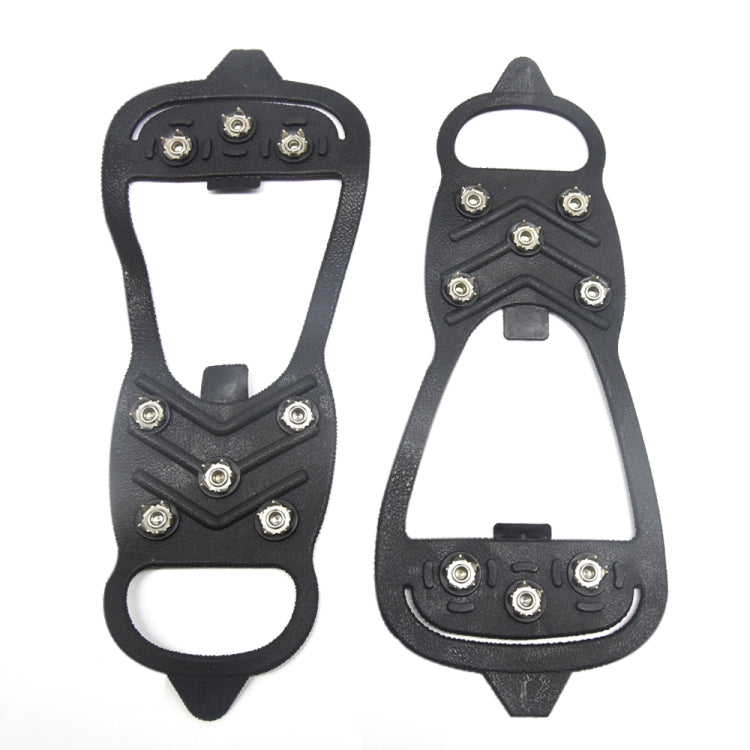 8 Teeth Ice Claw Outdoor Non-slip Shoes Covers for Ice Snow Ground, M（35-40 Yards）, L（41-45 Yards）