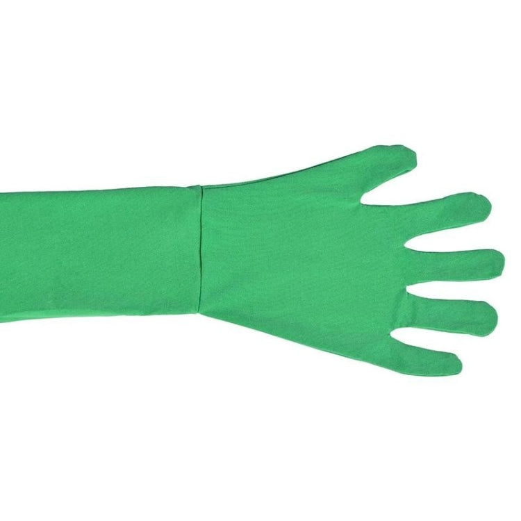 Photo Stretchy Body Green Screen Suit Video Chroma Key Tight Suit, Size: 170cm(Green Split)