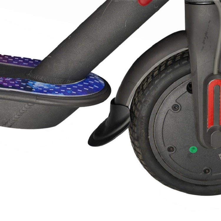 1 Pair For Xiaomi Mijia M365 / M365 Pro Electric Scooter Universal Fishtail Shape Rubber Fender, 7.5 x 7cm