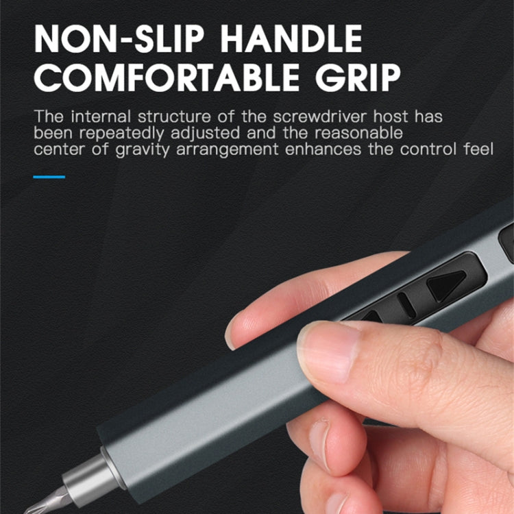 51 In 1 Rechargeable Mini Electric Screwdriver Set With 3LED Lighting, 51 In 1 Gray, 51 In 1 Blue, 51 In 1 Red