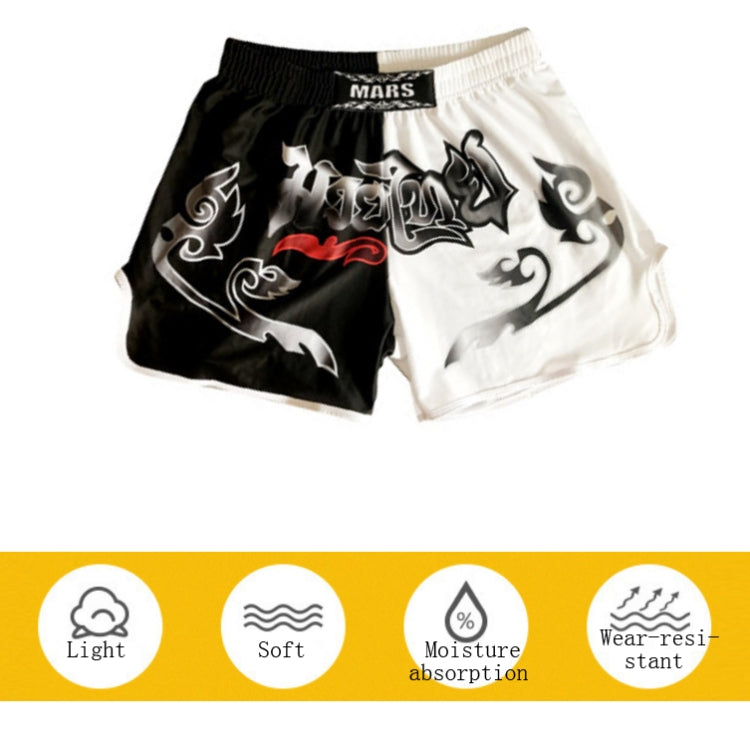 MARS Fighting/MMA Training Fitness Quick-Drying Pants Running Shorts, L, XXL