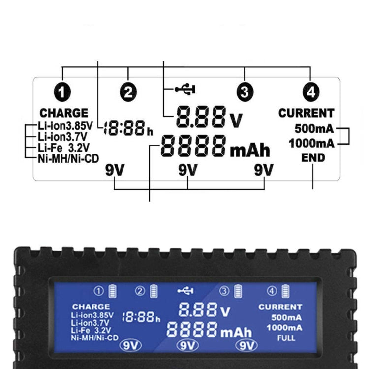 HTRC CH4 Multifunctional Li-ion Battery Charger
