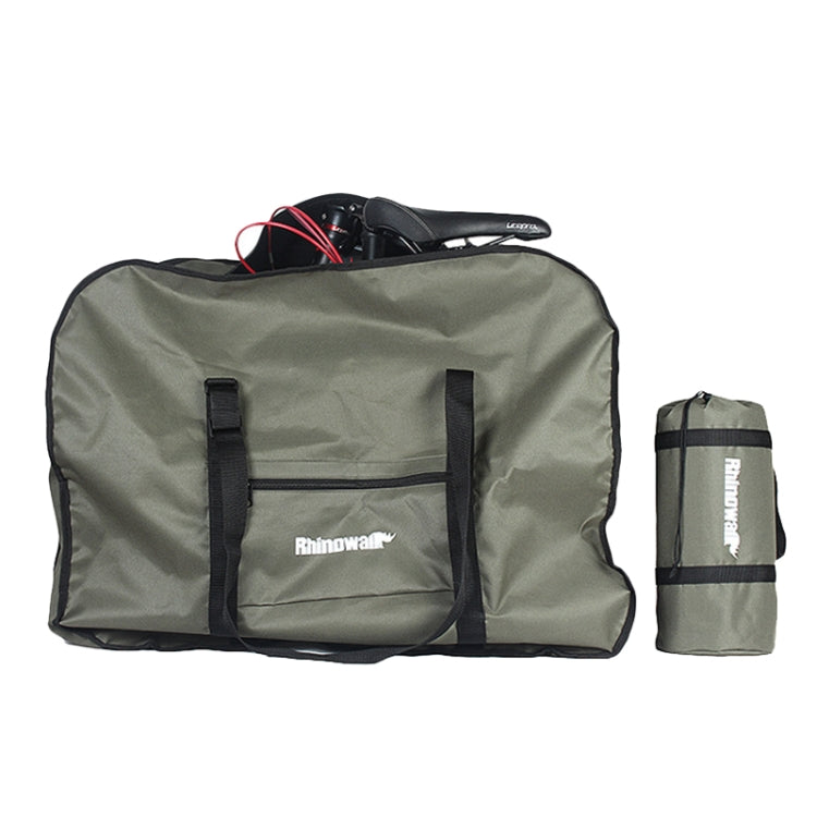 Rhinowalk Folding Bike Carrying Bag 20 inch Electric Bike Carrying Bag(Green)