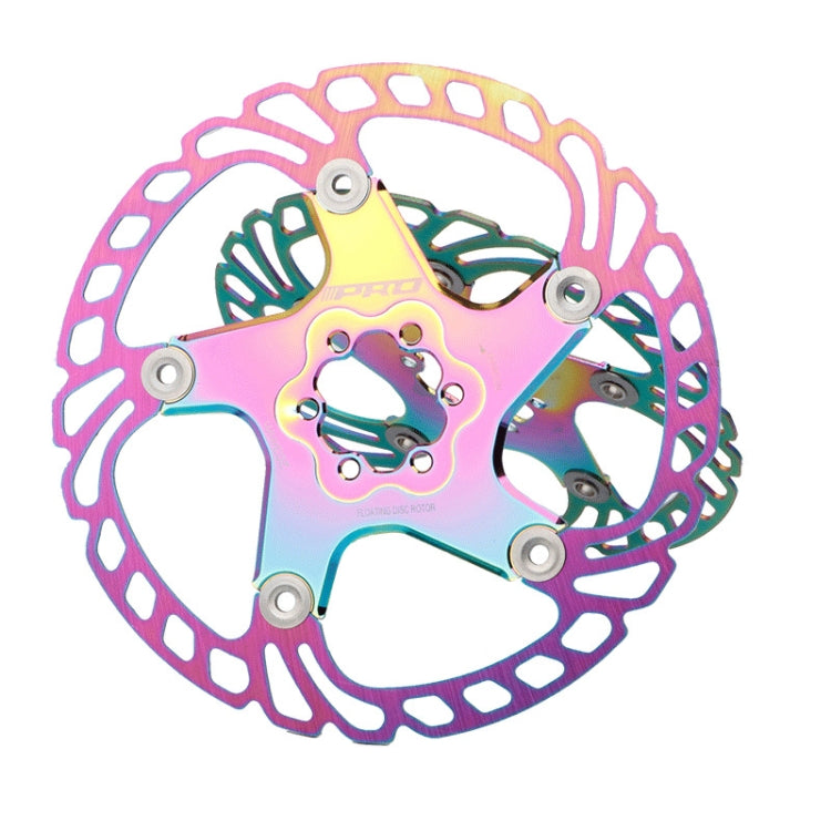 IIIPRO Floating Disc Road Mountain Bike Six Nail Disc Brake Disc, 140mm, 160mm, 180mm, 203mm