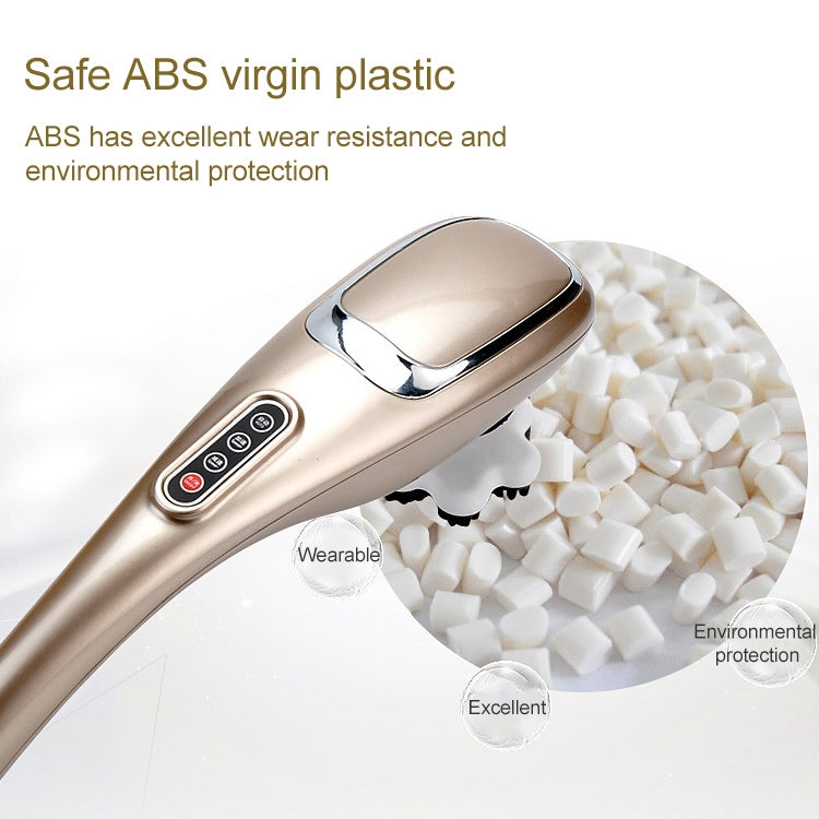 Rechargeable Dolphin Massager Electric Cervical Massage Stick, A10 Straight Plug US Plug, A15 Charging US Plug, A10 Straight Plug EU Plug, A15 Charging EU Plug