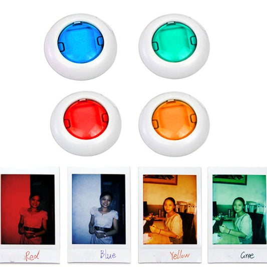 Colorful Camcorder Close-up Colored Lens Filter for Polaroid Fujifilm Instax Mini 9 8 8 7S KT Instant Film Cameras, For FUJIFILM Instax Mini 9