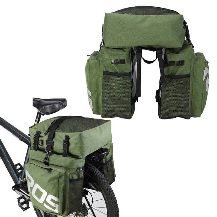ROSWHEEL Bicycle Back Pack, Style:Green