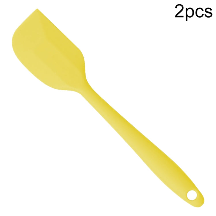 Kitchen Silicone Cream Cake Spatula Mixing Scraper Brush Butter Mixer Brushes Baking Tool Kitchenware, Red, Yellow, Green, Blue, Purple, Pink, Orange