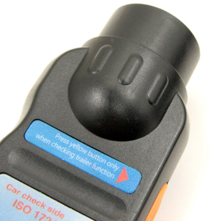 JHT4003 European 12V 7 Pin Car Truck Trailer Plug Socket Tester Wiring Circuit Light Test Tool, JHT4003  7 Pin
