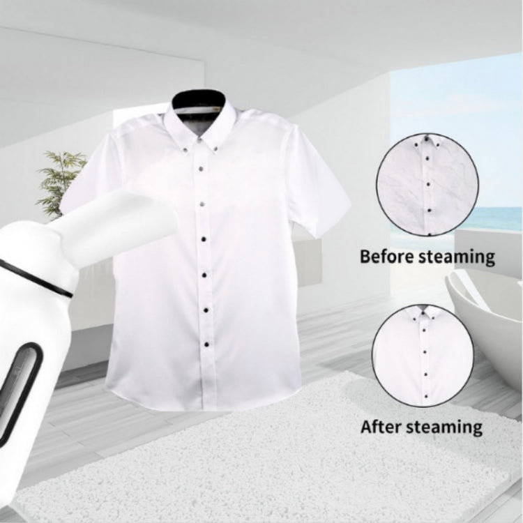Mini Handheld Hanging Machine Dual-power Steam Brush Iron Garment Steamer, US Plug