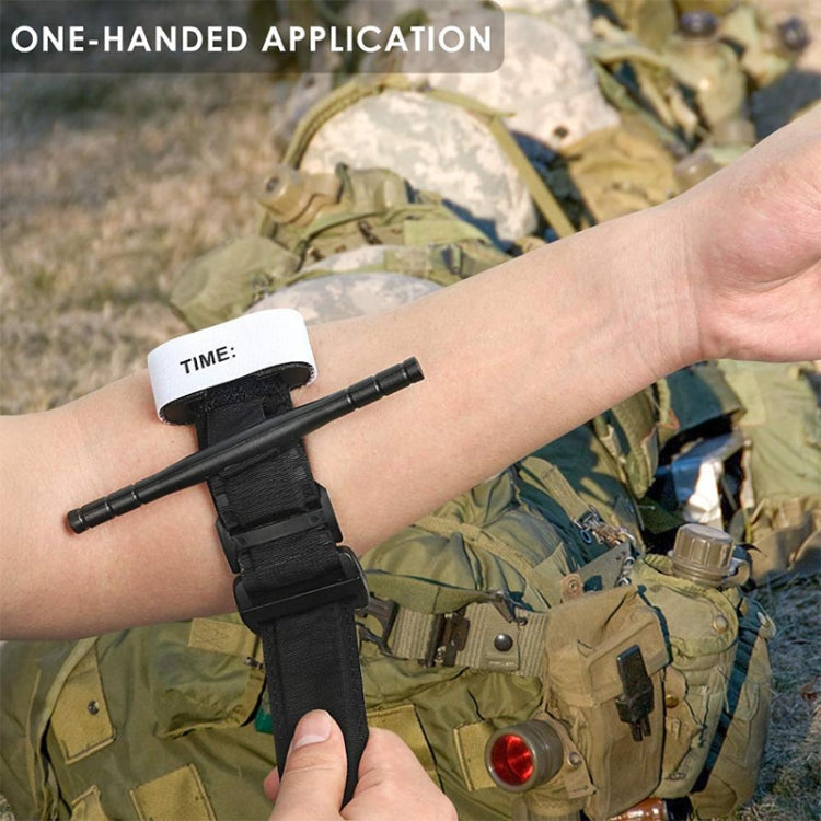 Outdoor Portable One-handed Spinning Emergency Buckle Artery Tourniquet, Artery Tourniquet