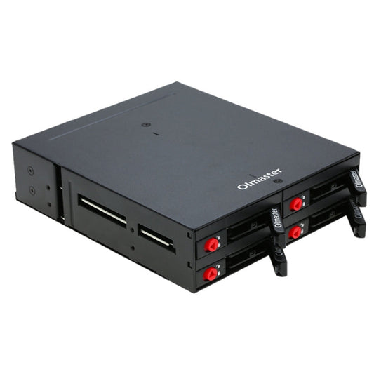OImaster MR-6401 Four-Bay Chassis Built-In Optical Drive Hard Disk Box, MR-6401