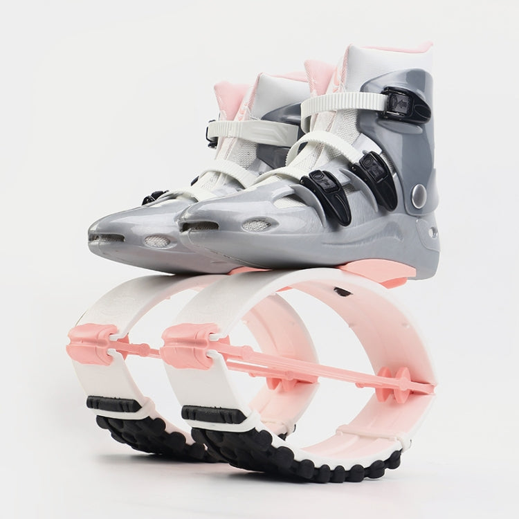 Jumping Shoes Bounce Shoes Indoor Sports Rebound Shoes, 33/35  (Pink White), 33/35 (Green And White), 36/38  (Pink White), 36/38  (Green And White), 36/38 (Orange Black), 36/38  (Green And Black), 39/41  (Green And White), 39/41  (Orange Black)        ...
