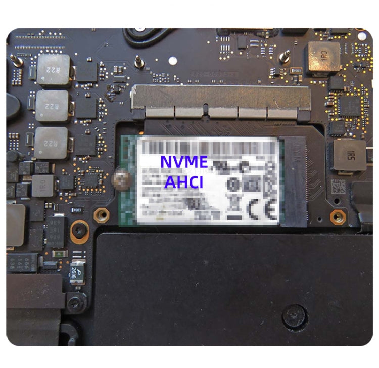 2 PCS NVMe M.2 NGFF SSD Adapter Card For MacBook Pro 13.3 Inch A1708 (2016 - 2017)