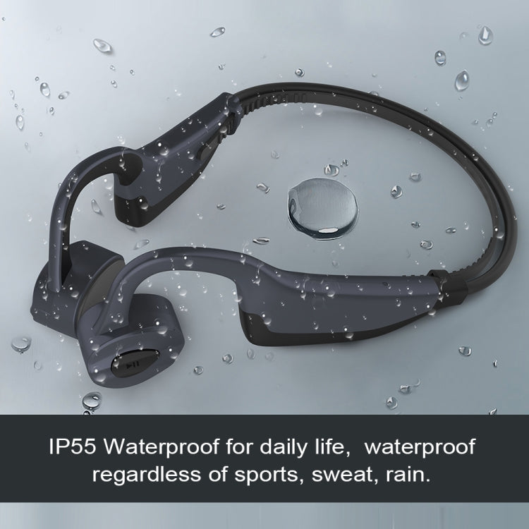 K7 Bone Conduction Bluetooth 5.0 Wireless Earphone Waterproof Headphones, 16GB RAM