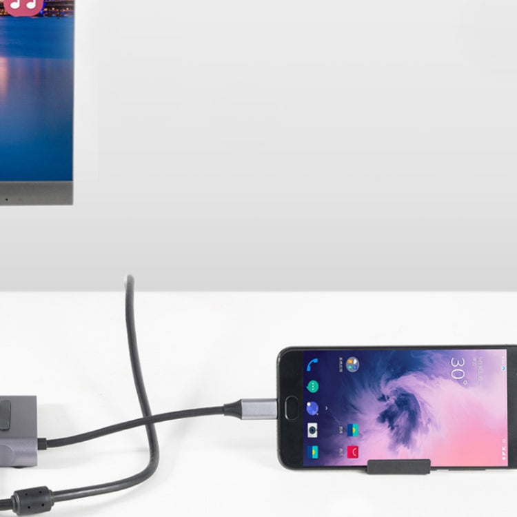 10 in 1 Type-C Multi-Function Docking Station PD Fast Charging HUB, 10 in 1