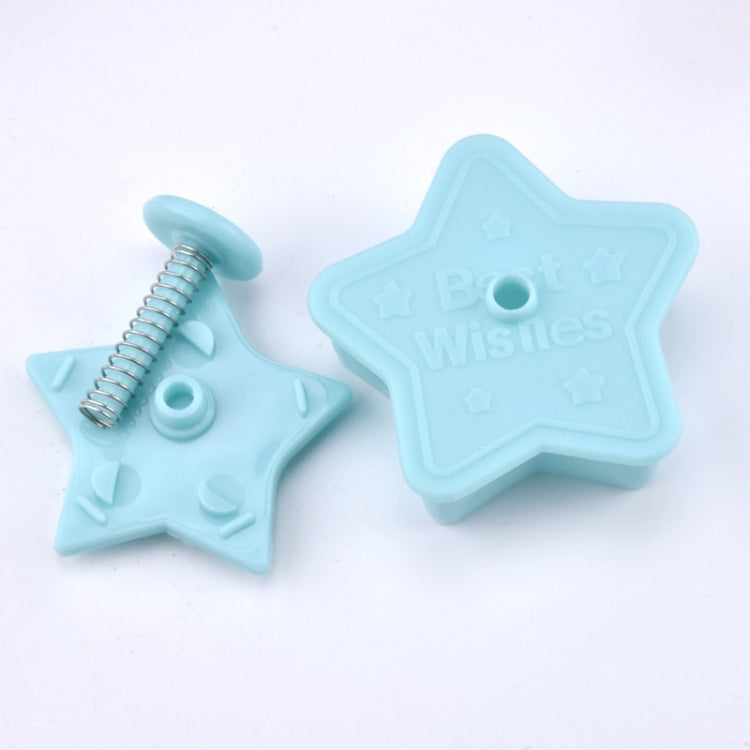 4 in 1 Three-Dimensional Fondant Biscuit Embossing Mold Push-Type Cake Mold Random Style Delivery, Push-Type Cake Mold