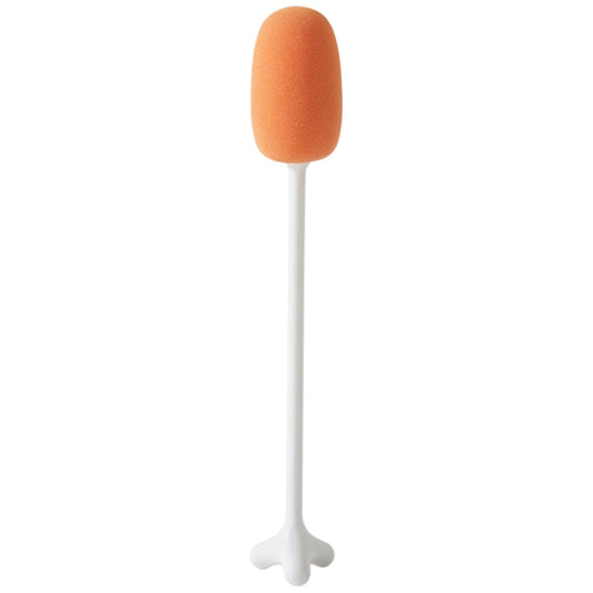 Long Handle Vertical Cup Brush Baby Bottle Sponge Cleaning Brush, Length: 29cm, White, Blue, Pink