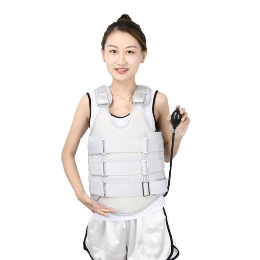 Thoracolumbar Fixation Belt Strap Type Protective Gear with Airbag, Regular Style M, Regular Style L, Regular Style XL, Mesh Style S, Mesh Style M, Mesh Style L, Mesh Style XL