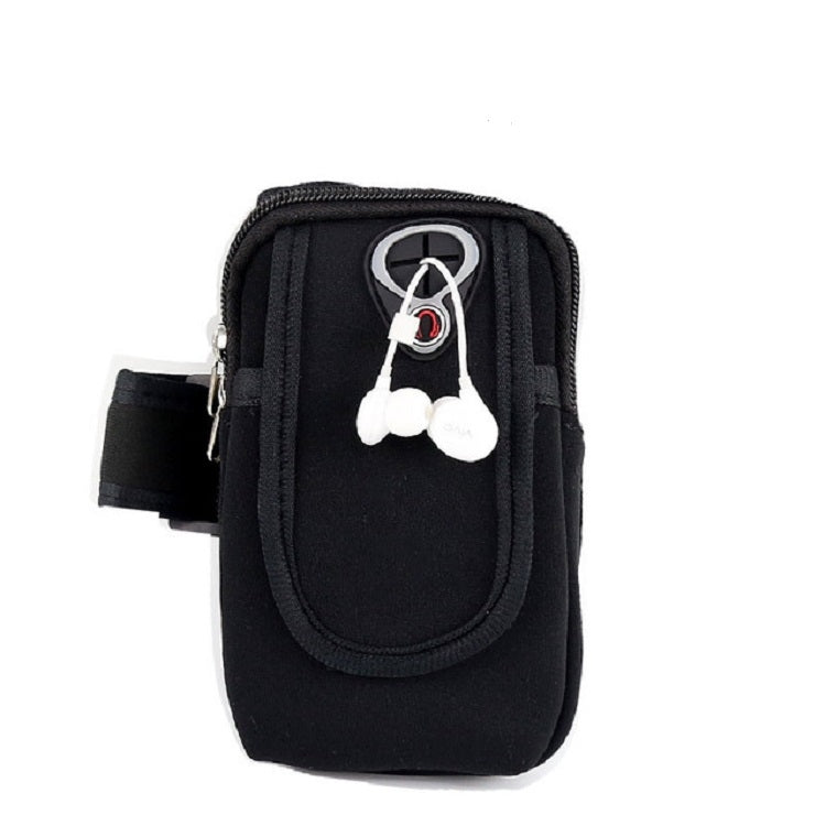 Running Mobile Phone Arm Bag Sports Mobile Phone Arm Sleeve, 10.5x19cm (Orange), 10.5x19cm (Light Blue), 10.5x19cm (Navy Blue), 10.5x19cm (Red), 10.5x19cm (Black)