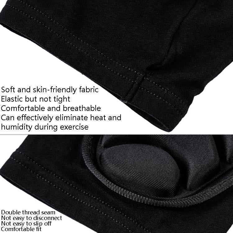SULAITE GT--314 Cross Country Riding Ski Skating Roller Skating Knee Pads Outdoor Sports Protective Gear, XS, S, M, L, XL