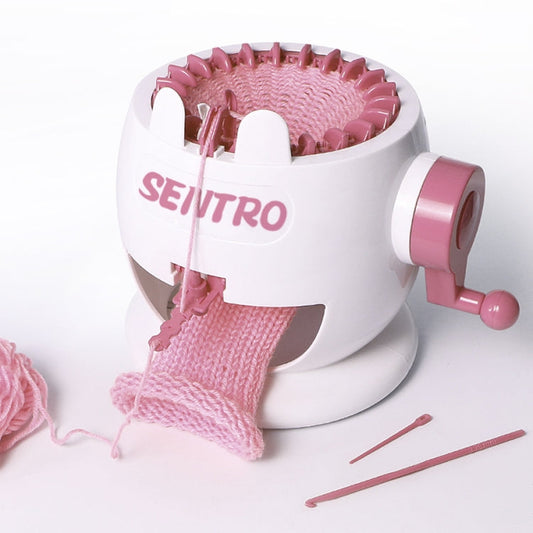 Hand Knitting Machine Children Play House Toy DIY Knitting Wool Machine, 841-1