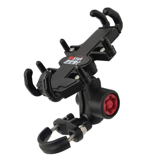 N-STAR NJN002 Motorcycle Metal Aluminum Alloy Universal Anti-Theft Mobile Phone Bracket, NJN002(T-shaped Ball Head Installation)