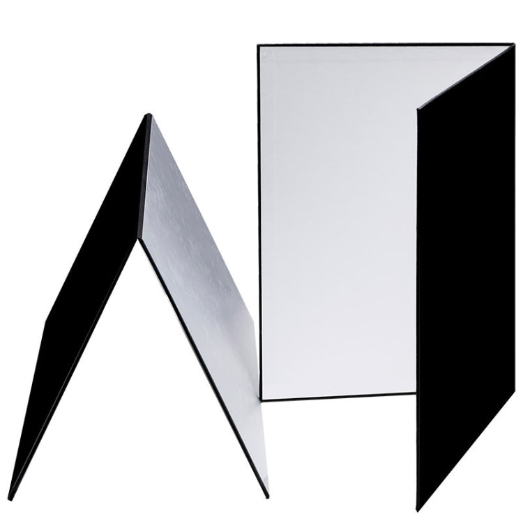 3-in-1 Reflective Board White + Black + Silver A3 Cardboard Folding Light Diffuser Board, 3-in-1 A3 Cardboard Gold, 3-in-1 A3 Cardboard Silver