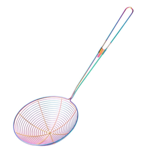 Stainless Steel Colander Noodle Spoon Oil Filter Spoon, Colorful, 36.5x13.5cm(Silver), 36.5x13.5cm(Gold), 36.5x13.5cm(Rose Gold)