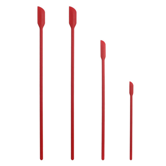 4 in 1 Silicone Mini-Pointed Scraper Lengthening Cosmetic Bottle Scraper Jam Spatula Set, 4 in 1 Red, 4 in 1 Black, 4 in 1 Colorful, 4 in 1 Purple, 4 in 1 Green