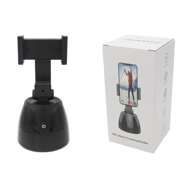 360-Degree Smart Follow-Up Selfie Live Video Recording Tripod Heads, Battery Tripod Heads, Charging Tripod Heads