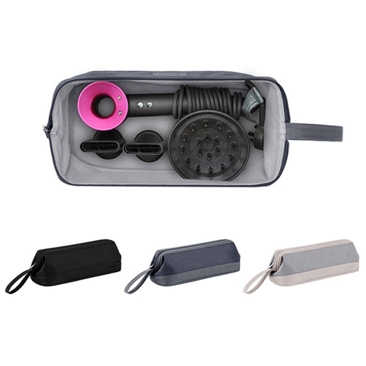 BUBM CFJ-RW Hair Dryer Storage Bag Hair Dryer Accessory Storage Suitable For Dyson, BUBM CFJ-RW Gray