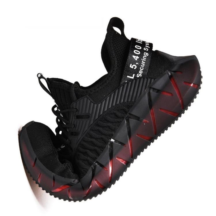 Men Lightweight Breathable Mesh Sneakers Flying Woven Casual Running Shoes, 38, 39, 40, 41