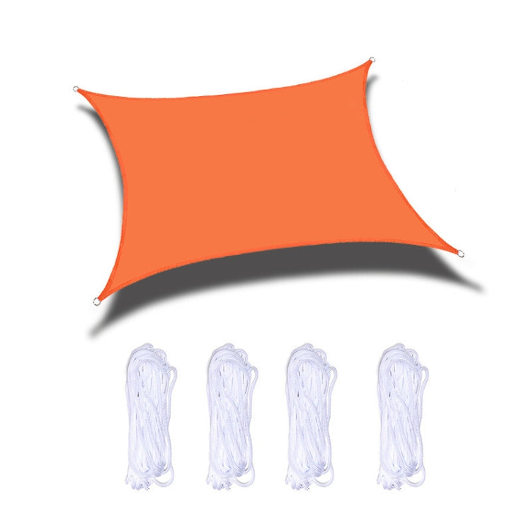 Outdoor Garden Sunshade Sail Waterproof Anti-UV Canopy, Size: 5m x 5m, 5m x 5m