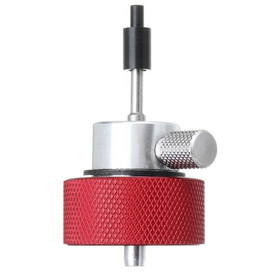 Propane Filling Adapter Green Gas Silicone Oil Propane Filling Connector with Cap, with Cap