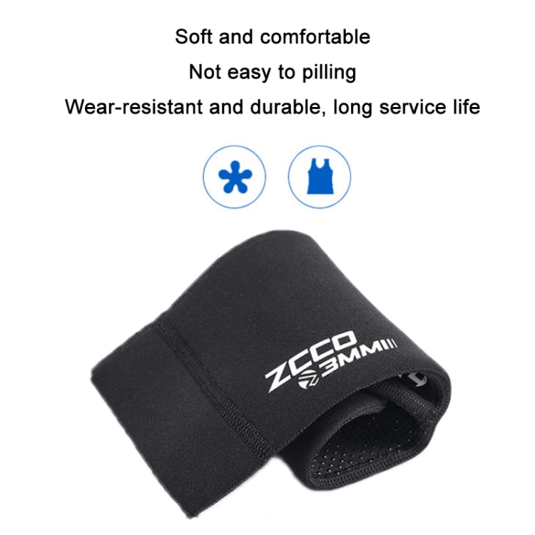 ZCCO 3mm Warm Non-Slip Diving Socks Anti-Wear Ankle Fins, 33-34, 35-36, 37-38, 39-40, 41-42, 43-44, 45-46