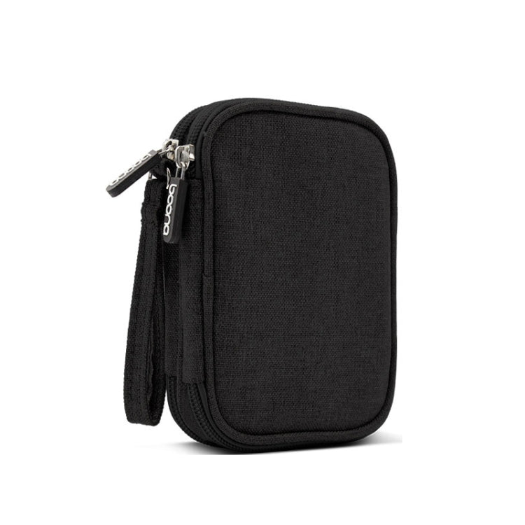 Baona BN-C003 Mobile Hard Disk Protection Cover Portable Storage Hard Disk Bag, Double-layer (Gray), Double-layer (Black), Single-layer (Gray), Single-layer (Black)