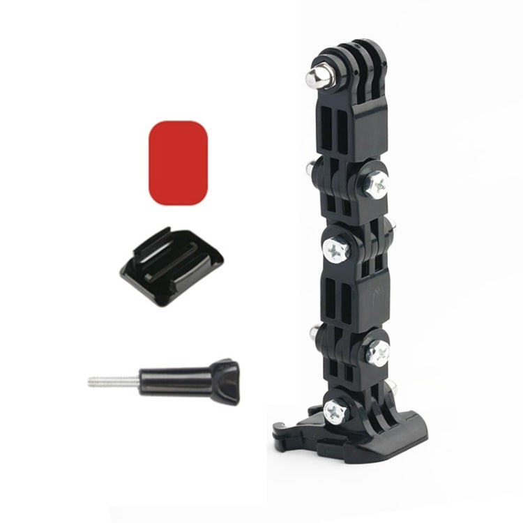 2 Set Cycling Helmet Adhesive Multi-Joint Arm Fixed Mount Set for DJI Osmo Action, GoPro HERO9 Black / HERO8 Black /7 /6 /5 /5 Session /4 Session /4 /3+ /3 /2 /1, Xiaoyi and Other Action Cameras, Style 3 Cycling Helmet Kit, Style 4 Cycling Helmet Kit  ...