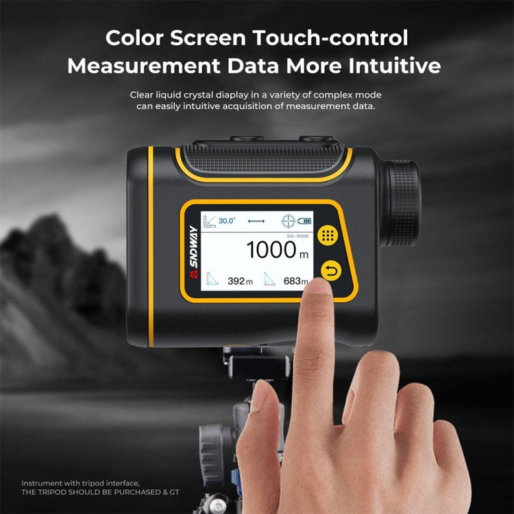 SNDWAY Rangefinder Instrument Outdoor Telescope Golf Measuring Instrument, SW800B 800m, SW1000B 1000m, SW1500B 1500m