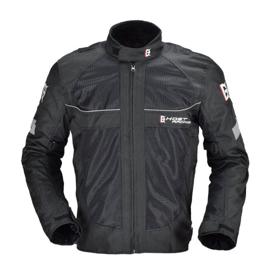 GHOST RACING GR-Y05 Motorcycle Cycling Cloth Men Knight Racing Jacket Keep Warm Anti-Fall Locomotive Off-Road Suit, M, XL