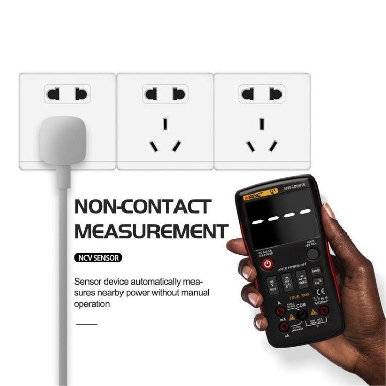 ANENG AN-Q1 Automatic High-Precision Intelligent Digital Multimeter, Standard, Standard with Cable