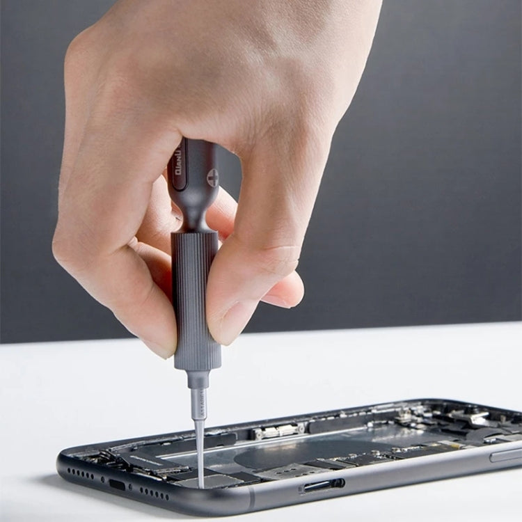 Qianli Super Tactile Grip-Type Precision Silent Dual-Bearing Screwdriver, Type A Phillips, Type B Tri-point, Type C Pentalibe, Type  D Pinhead Philips, Type E T2 Torx