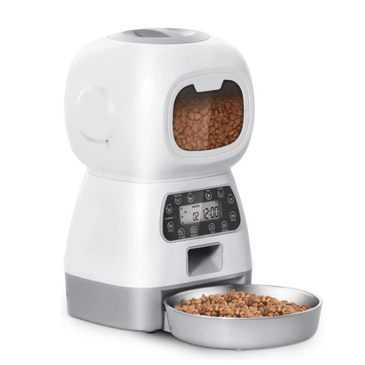 3.5L Elf Pet Feeder Automatic Feeder, Button Style, WiFi  APP Style