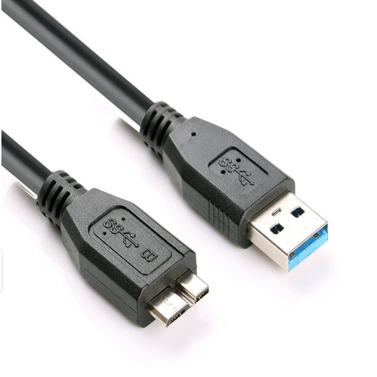 USB 3.0 Male To Micro USB HDD Data Cord For External Mobile HDD,Cable Length:1.8m(Black)