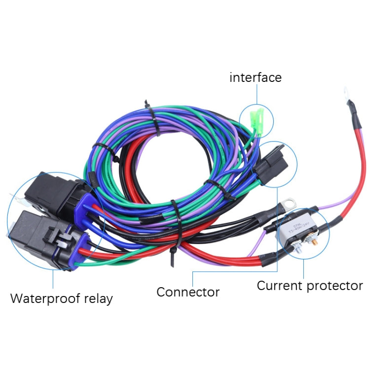 7014G Marine Harness Insertion Plate Tilt Flattening Device Harness Suitable For CMC / TH, 12V, 24V