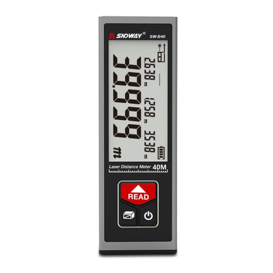 SNDWAY Laser Rangefinder Infrared Measuring Ruler, Style:, 40m Precision Version, 40m Bluetooth Version, 60m Bluetooth Version