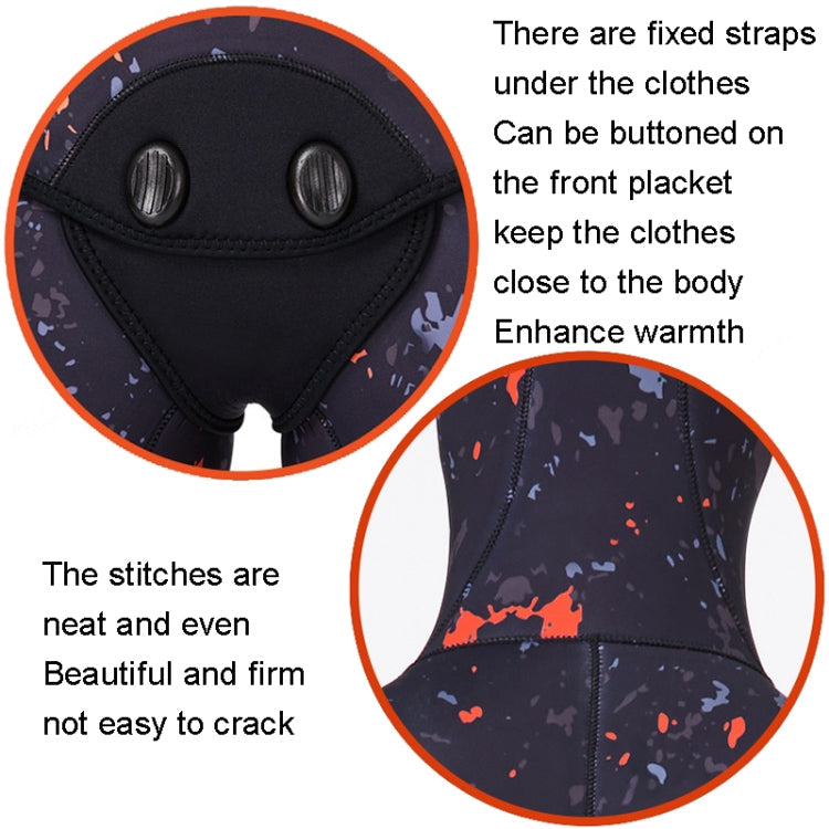 DIVE&SAIL 5mm Split Thick And Keep Warm Long Sleeves Hooded Diving Suit, 5mm M Green, 5mm XXXL Orange, 5mm M Black, 5mm M Orange, 5mm L Green, 5mm L Black, 5mm L Orange, 5mm XL Green, 5mm XL Black, 5mm XXL Green, 5mm XL Orange, 5mm XXL Black           ...