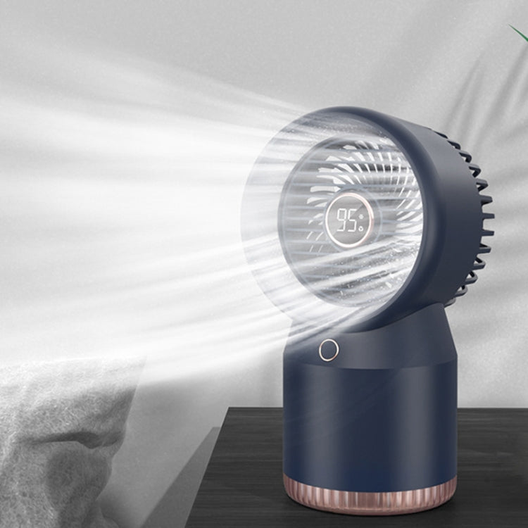 Spray Humidified LED Digital Display Office Home Fan, Style:, USB Direct Plug