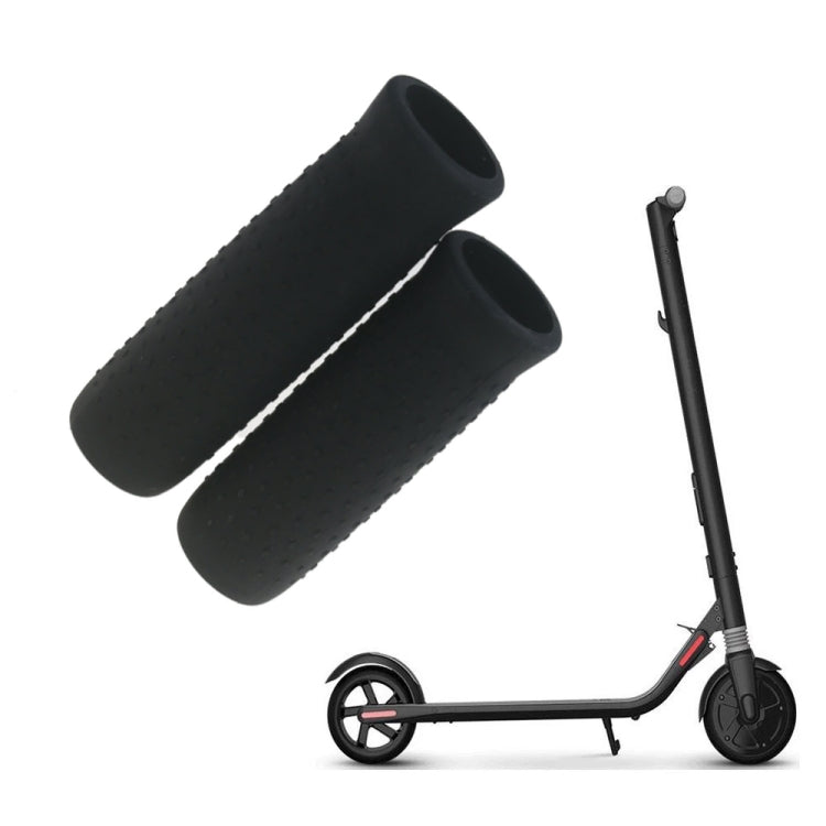 1 Pair Silicone Handbar Cover, For Ninebot ES1/ES2/ES3/ES4 (Gray), For Ninebot ES1/ES2/ES3/ES4 (Black), For Ninebot G30 MAX (Black), For Ninebot G30 MAX (Gray)