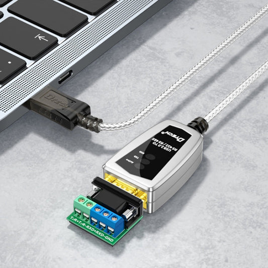DTECH DT-5119 0.5m USB To RS485/422 Industrial Converter Serial Line Communication Adapter, DT-5119 0.5m